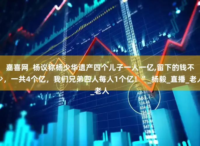 嘉喜网  杨议称杨少华遗产四个儿子一人一亿,留下的钱不少，一共4个亿，我们兄弟四人每人1个亿！”_杨毅_直播_老人